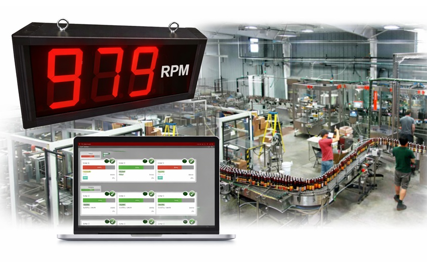 phần mềm giám sát tốc độ động cơ trên dây chuyền sản xuất